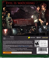 Xbox ONE Resident Evil Revelations 2 Back CoverThumbnail